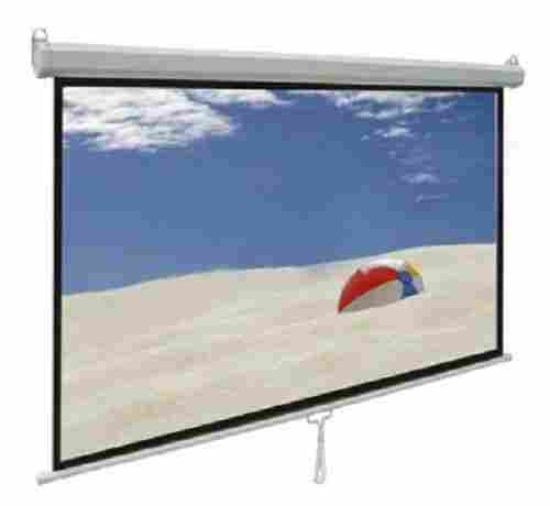 100 x 120 Inches 70 Mm Lens High Strength Digital Projector Screen 