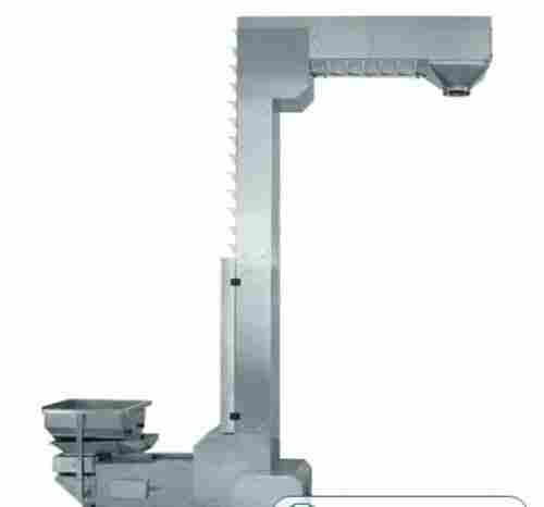 455x150x90 Mm Automatic Powder Coated Z Type Plastic Bucket Elevator System