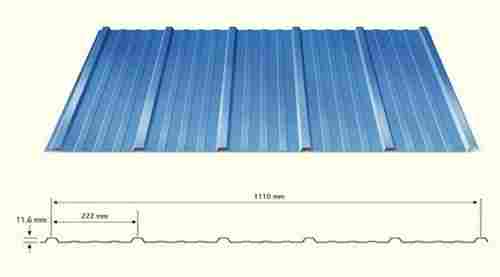 Color Coated Mild Steel Sheets For Roofing System With Rectangular Shape