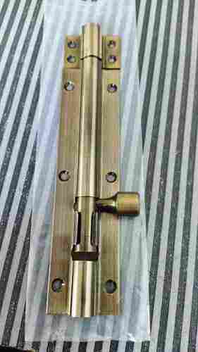 Golden Finish Stainless Steel Tower Bolt Latch For Entry Doors And Windows