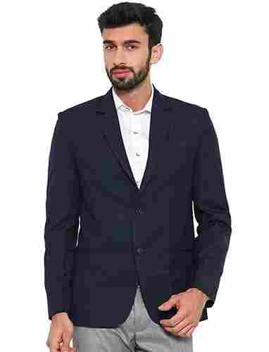 Mens Plain Poly Viscose Formal Blazer For Corporate, Office Meeting