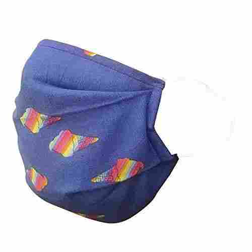 Printed design Reusable face Mask With 2 Layer And Brethable