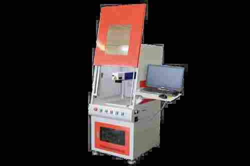 220 Volt Semi Automatic Fiber Laser Marking Machine For Industrial Use