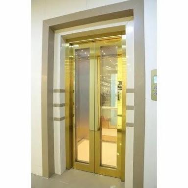 Rust Proof Stainless Steel And Glass Fully Framed Elevator Door Usage: Transformer