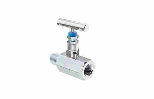 Manual Stainless Steel Needle Valve For Water Fitting, 1 Year Warranty