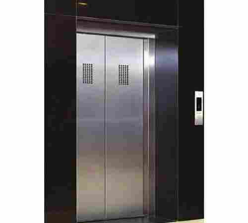 Stainless Steel Center Opening Vision Panel Elevator For Office