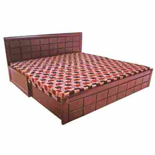 193x177.8x45.7 Cm Carpentered Smooth Finish Long-Lasting Teak Wood Modern Sofa Cum Bed