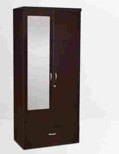 4x1.5 Feet Sheesham Double Door Polished Wooden Almirah With Mirror 