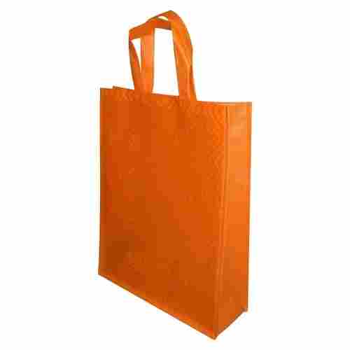 Rectangle Reusable Recycle Non Woven Loop Handle Bag For Shopping