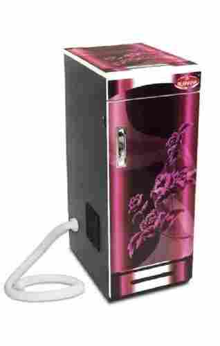 Free From Defects Pink Flower Printed Wallpaper Single Door Automatic Flour Mill
