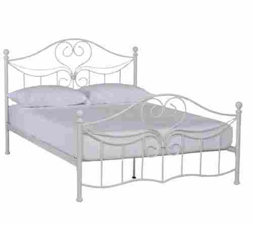 Smooth Surface Finish Corrosion Resistant Modern Wrought Iron Bed 