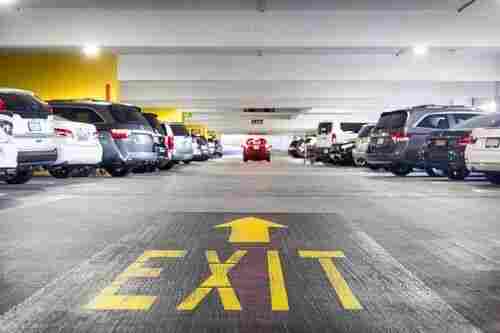 Car Parking Marking Epoxy Paint Service For Road Saftey