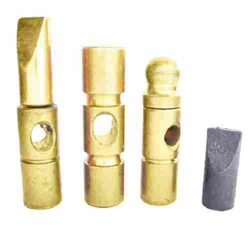 Premium Quality Customised Golden Brass Made Making Hammer Parts 