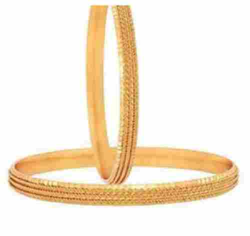 Brass Material Gold Plated Partywear Designer Bangles 