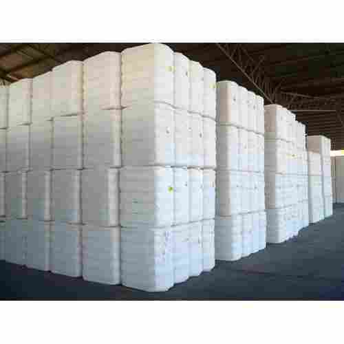 100% White Raw Cotton Bales For Industrial Use