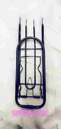 Rectangular Shape Black Finish Stainless Steel Bicycle Carrier With Round Edges