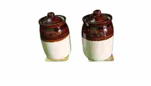 1.5 Mm And 5 Kg Chutney Ceramic Jar For Commercial Uses 