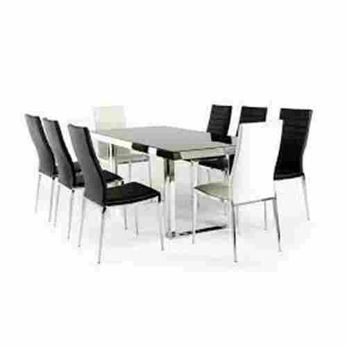 Eco Friendly Modern Rectangular Lightweight Stainless Steel Dining Table