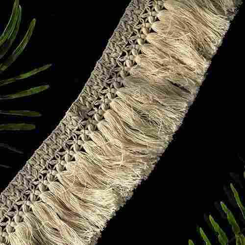 Designer Fringe Laces For Garments, Roll Length 9 Meter