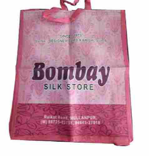 Printed Non Woven Loop Handle Disposable Bag For Shopping