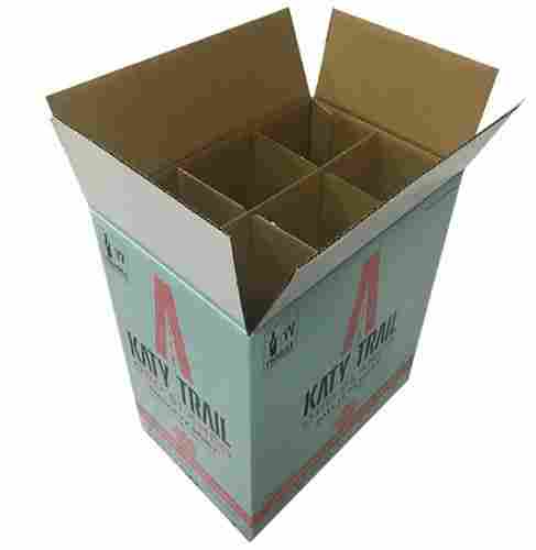 Printed Cardboard Glossy Finish Packaging Corrugated Box