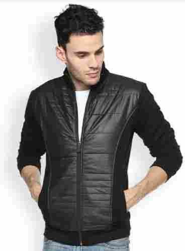 Polyester Double Pocket Full Sleeve Warm Designer Jacket For Men 
