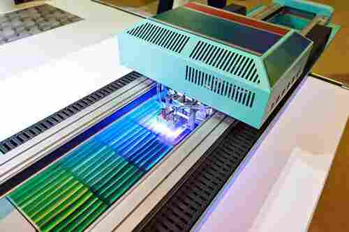 Semi Automatic UV Printer for Industrial Usage With Capacity 100 Sheet Per Hour