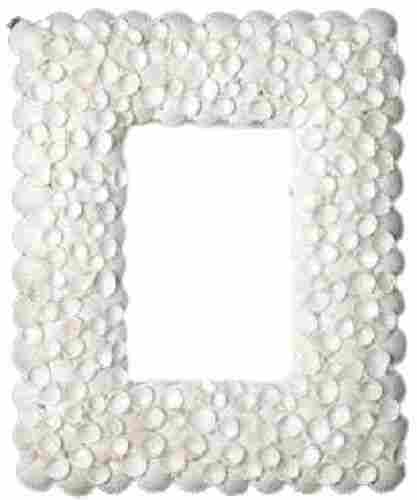 White Shell Decorative Mirror Frame