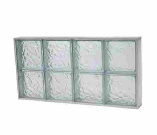 5 Inch Thick Durable Rectangular Heat Resistant Plain Glass Bricks, 2400 MM Size