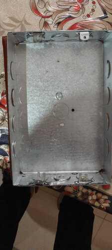 Brown Commercial Cast Iron Rectangular Metal Electrical Junction Box