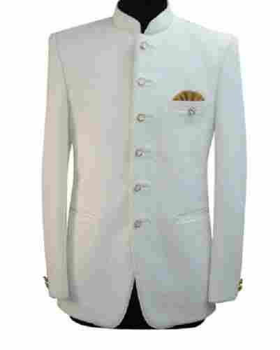 Full Sleeves and Front Button Closure Designer Jodhpuri Suit For Men 