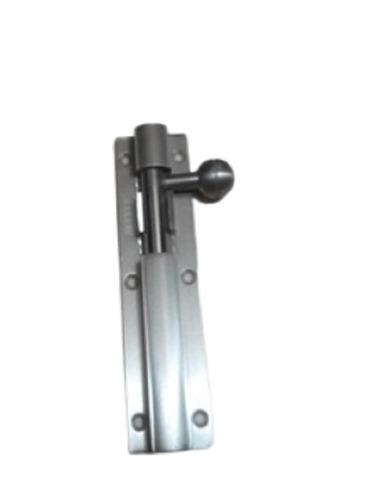 Silver 5 Inch Polished Aluminium Door Tower Bolt For Door Fitting