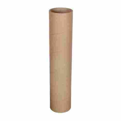 Round Hollow Hard Eco Friendly Kraft Paper Tubes For Rolling And Packaging