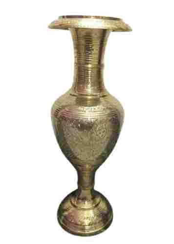 Antique Embroidered Rust Proof Brass Flower Vase For Home Decoration