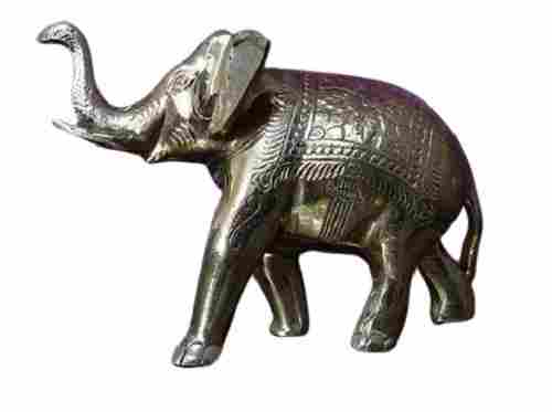 Polished Rust Proof Brass Elephant Statue For Home Decoration