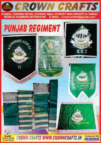 Easy to Carry Punjab Regiment Banner