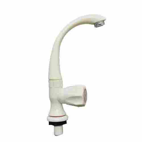 Plastic White Polo Swan Cock for Bathroom Fittings