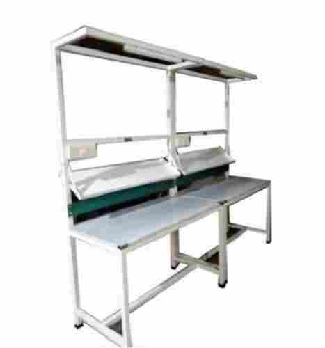 1100x600x850 Mm 64 Kg 8 Ft Height Modern Stainless Steel Work Table