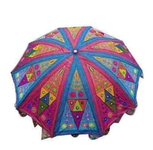 2.75 M Diameter Polyester Blend Plastic Handle Outdoor Garden Umbrella
