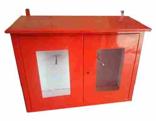 450 X 600 X 250 Mm Mild Steel Fire Hose Cabinet For Industrial