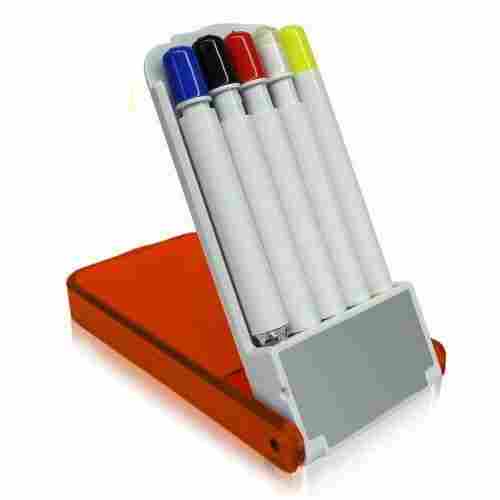 13x5 Cm Plastic Ballpoint Ink Novelty Five In One Stationary Pen Kit