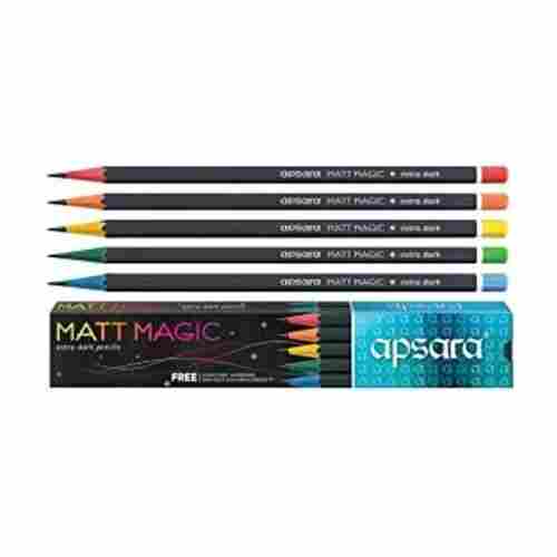 5 Piece Wood Apsara Graphite Dark Pencil For Writing And Drawing 