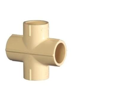 Automatic Leakage Proof Unplasticized Polyvinyl Chloride Cross Tee, 4 Inches Long And 3Mm Thick 