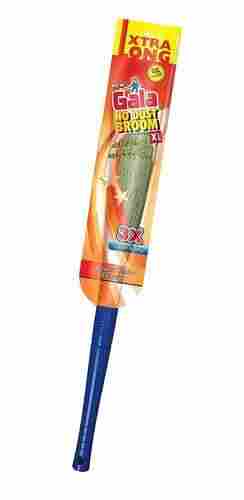Extra Long Gala No Dust Broom with Blue Plastic Handle