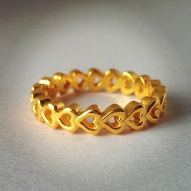 Ladies Attractive Design Pure Gold Rings For Party Wear Recommended For: Hospital