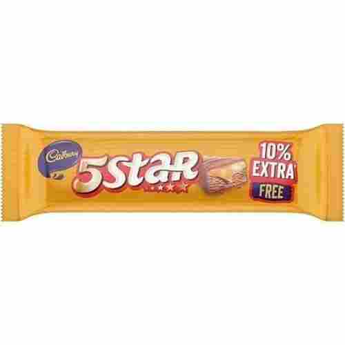 Rectangular Sweet And Delicious Taste Caramel Filled 5 Star Chocolate Bar