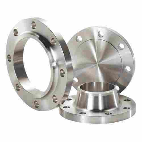 Silver Polished Round Alloy Steel Flanges For Automobiles Industry
