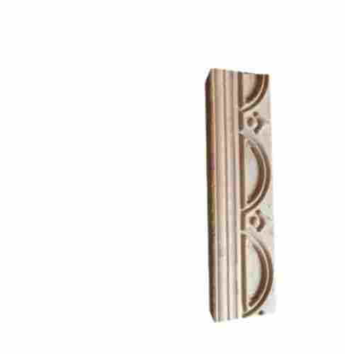 5 Inch 6 Mm Thick Designer Paint Coated Solid Wood Moulding