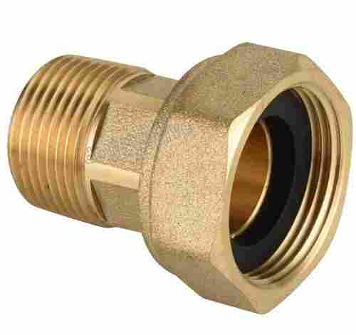 6x5x4 Cm 3 Inches Size Plain Rust Proof Metal Fitting Brass Coupling