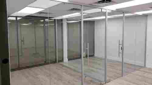 Glass Wall Aluminium Office Partition Services